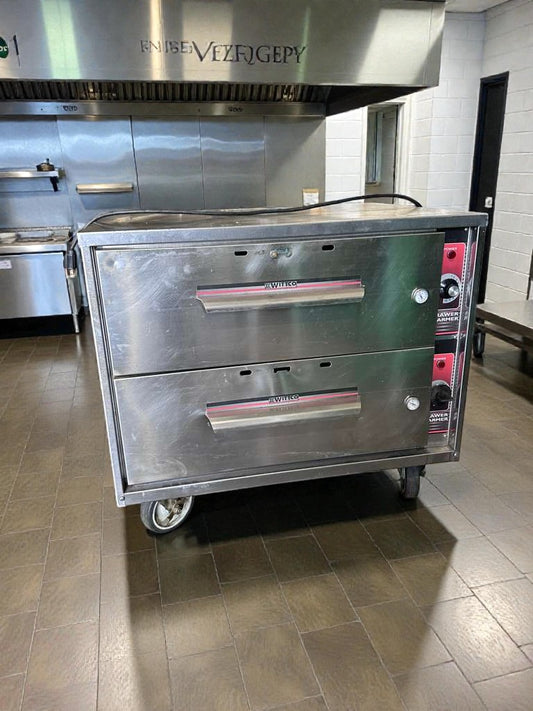 Refined  Condition – Wittco Commercial Double Drawer Warmer – Stainless Steel – UL Listed – Fully Tested & Operational!
