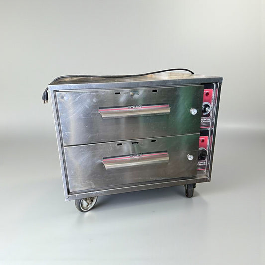 Refined  Condition – Wittco Commercial Double Drawer Warmer – Stainless Steel – UL Listed – Fully Tested & Operational!