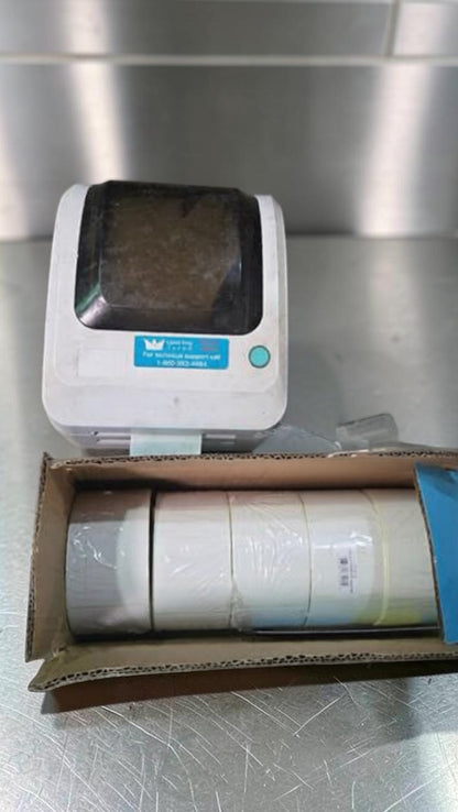 Remarkable Condition – Label King Turbo – Commercial Restaurant Food Labeling & Temperature Monitoring System – Printer, Touchscreen, Wireless Hub & Accessories – Fully Tested & Operational!