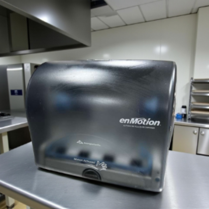 Top-Tier Condition – Georgia-Pacific enMotion 59462A – Automated Touchless Paper Towel Dispenser – Quantity 2 – Black / Smoke – Fully Inspected & Ready for Use!
