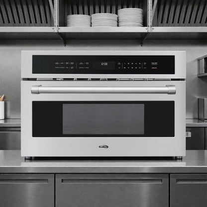 Brand New Premium Condition – KoolMore KM-CWO30-SS – 30 in. Built-In Microwave with Convection Oven & Air Fryer – 1.6 Cu. Ft. – UL Certified – Never Used in Original Box!