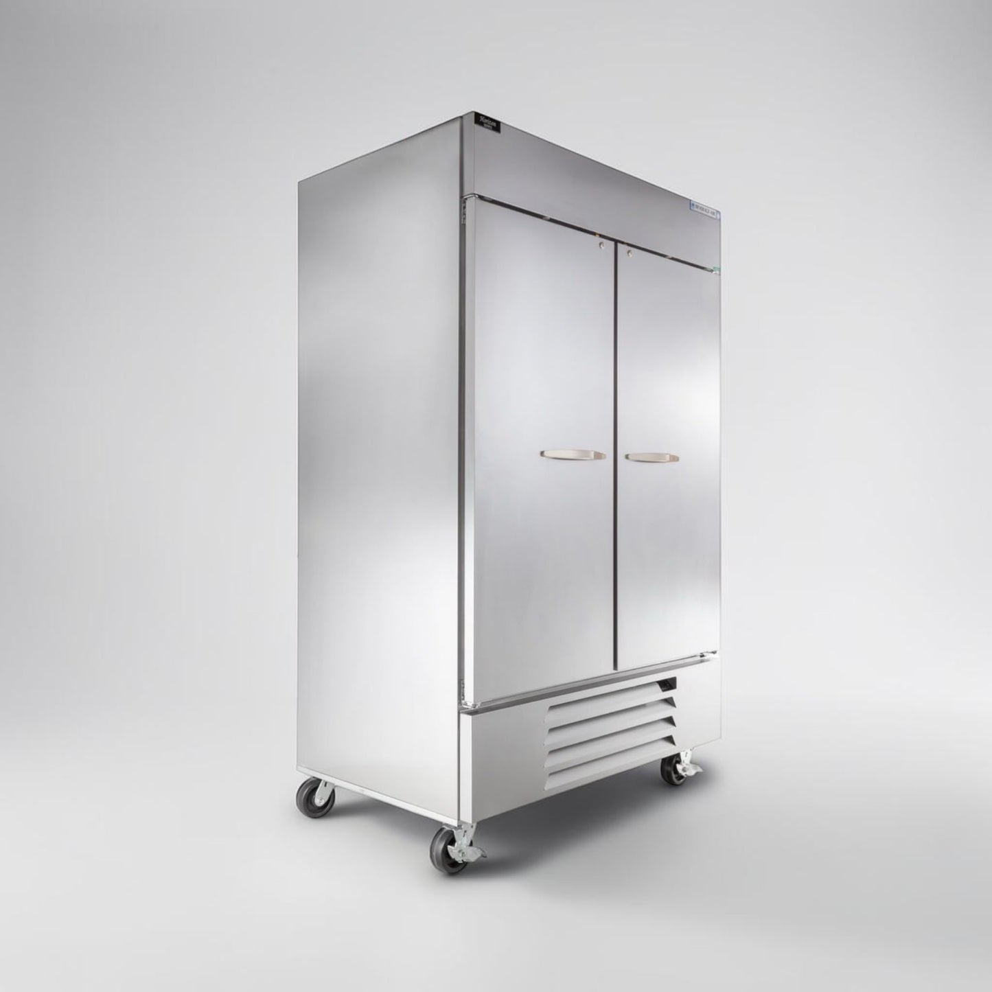 Exceptional Condition – Beverage-Air HBR49-1-006 Horizon Series – 52" Two-Section Solid-Door Reach-In Refrigerator – 46.15 Cu. Ft. – 115V – Fully Tested & Operational!