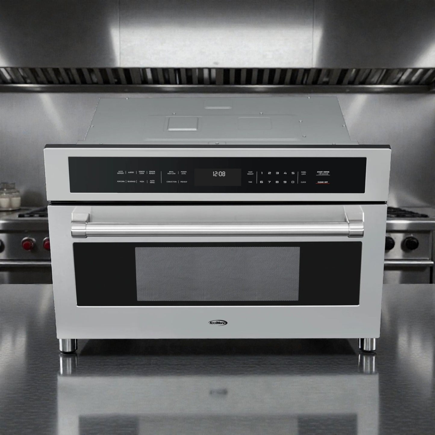 Brand New Premium Condition – KoolMore KM-CWO30-SS – 30 in. Built-In Microwave with Convection Oven & Air Fryer – 1.6 Cu. Ft. – UL Certified – Never Used in Original Box!