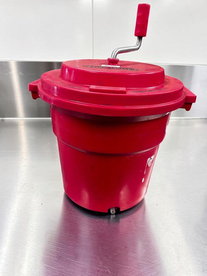 High-Grade Condition – Chef-Master 90005 – Commercial 5-Gallon Manual Salad Spinner & Dryer with Patented Brake – NSF Certified – Fully Tested & Operational!