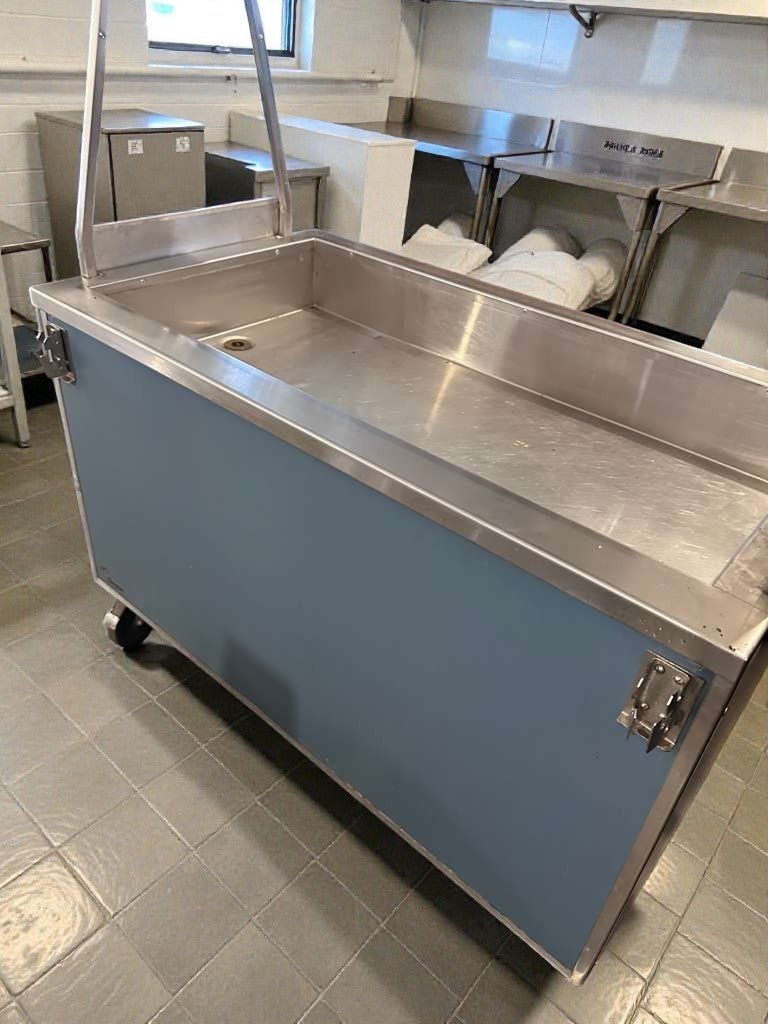 High-Grade Condition – Duke Aerotot Mobile Cold Food Serving Station – Stainless Steel – Fully Tested & Operational!