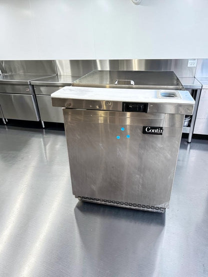 Superb Condition – Continental SW27N12M – 27" Mighty Top Refrigerated Sandwich & Salad Prep Table – 12 Pan Capacity – 115V – Fully Tested & Operational!