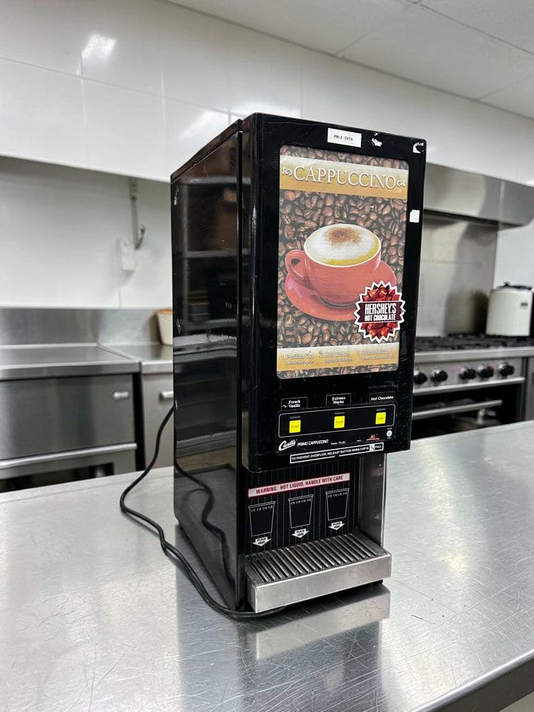 Outstanding Condition – Curtis Cafe Series Primo PC-3D-10-01 3 Station Cappuccino Machine – 3 Hoppers – 120V – Fully Tested & Operational!