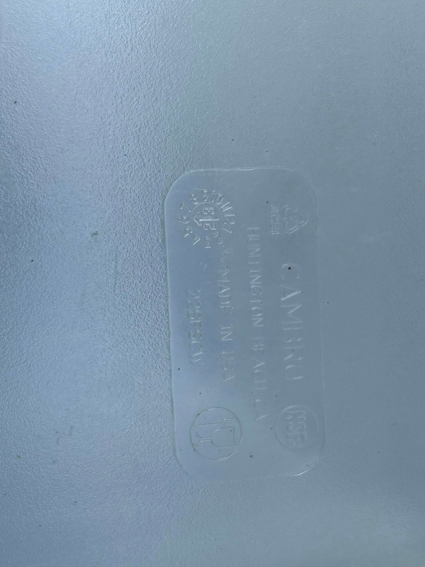 Amazing Find – Cambro CamSquares® Classic 22 Qt. Clear Square Polycarbonate Food Storage Container – NSF – Fully Tested & Ready for Use! (QTY 5)