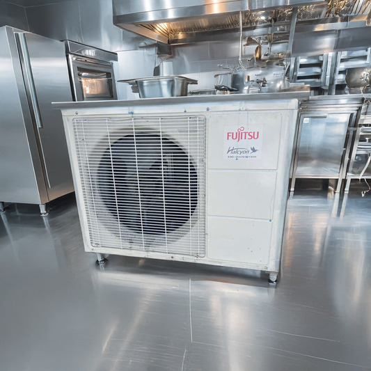 Elite Condition – Fujitsu AUU24RLB Commercial Split System Air Conditioner – 24,000 BTU – Outdoor Condenser Unit – 208/230V – Fully Tested & Operational!