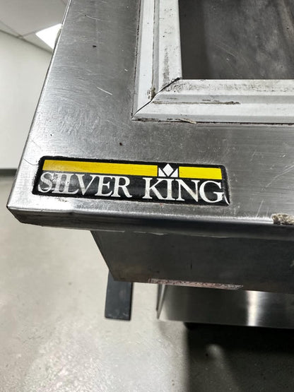 Remarkable Condition – Silver King SKFDI23-ELUS1 – 22 1/2" Drop-In Ice Cream Dipping Freezer – 2-Section Refrigerated Cabinet – 115V – ETL Listed – Fully Tested & Operational!