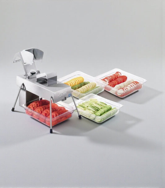 Dependable Condition – Edlund Series 350 – Commercial Electric Produce / Tomato Slicer – Stainless Steel & Aluminum Construction – 115V – NSF Listed – Fully Tested & Operational!