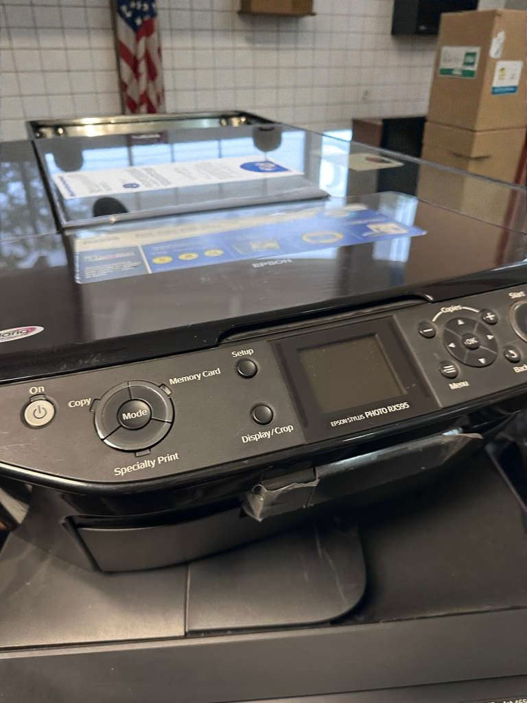 Pristine Condition – Epson Stylus Photo RX595 All-In-One Inkjet Printer – Fully Tested & Working