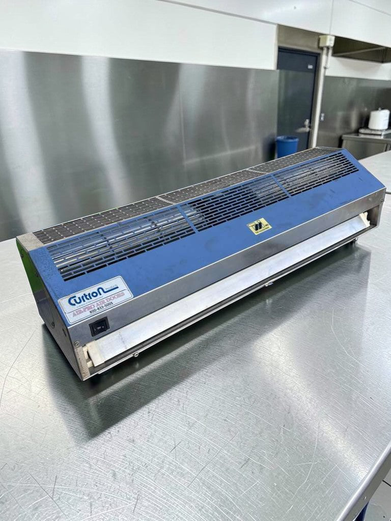 Superb Condition – Curtain Products IBD-2-36-1-SS – 36” Commercial Air Curtain – UL Listed – Fully Tested & Operational!