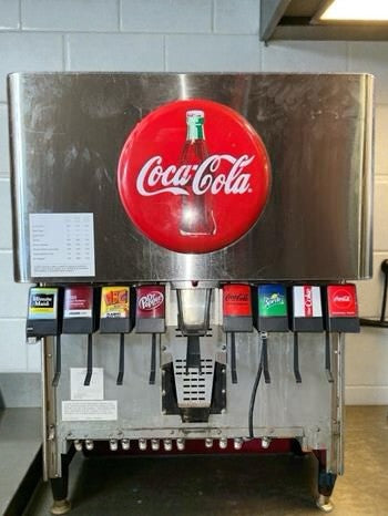 Premium Condition – Lancer Coca-Cola Commercial Soda Fountain Dispenser – 8-Valve – Stainless Steel – UL Listed – Fully Tested & Operational!