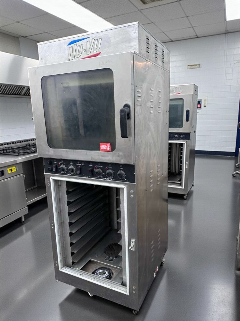 Excellent Condition – Nu-Vu OP-4/8M Commercial Oven & Proofer Combo – 208V – ETL & NSF Listed – Fully Tested & Operational!