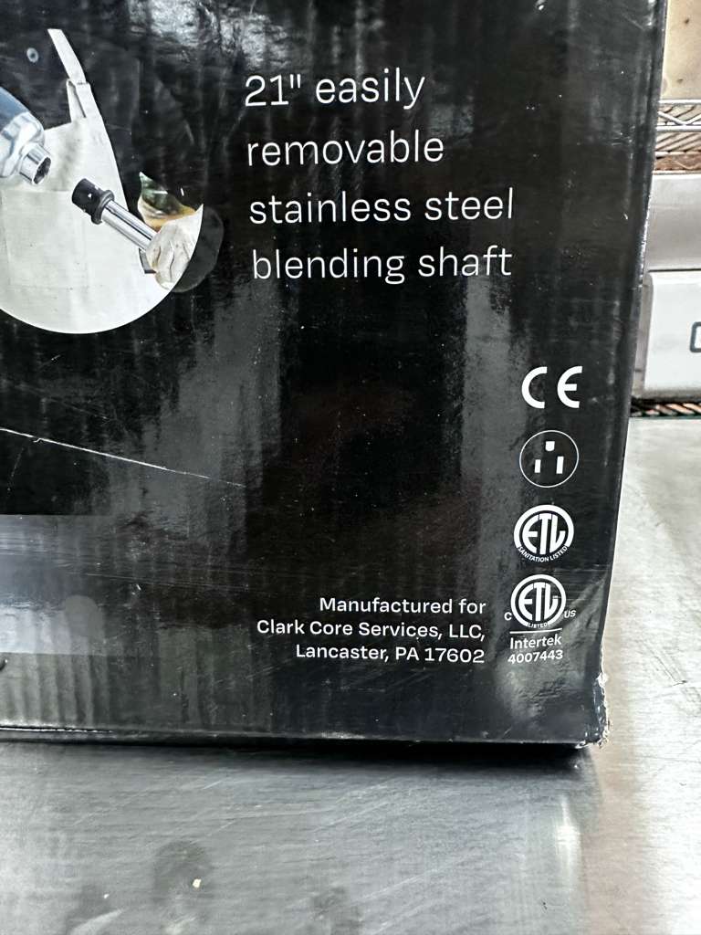 Immaculate Condition – AvaMix IBHD21 – 21" Heavy-Duty Variable Speed Immersion Blender – 1 1/4 HP – Brand New – Fully Tested & Operational!