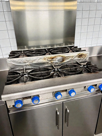 Excellent Condition – Imperial Range IHPA-6-36 – 36” 6-Burner Commercial Countertop Hot Plate – Heavy Duty – Fully Tested & Operational!