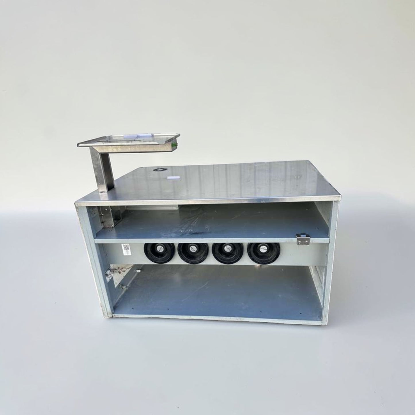 Outstanding Condition – Commercial Heated Holding Cabinet with Overhead Heat Shelf – 48” Pass-Through Station – Fully Tested & Operational!