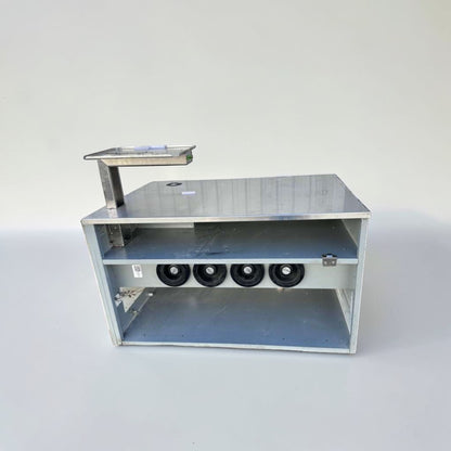 Outstanding Condition – Commercial Heated Holding Cabinet with Overhead Heat Shelf – 48” Pass-Through Station – Fully Tested & Operational!