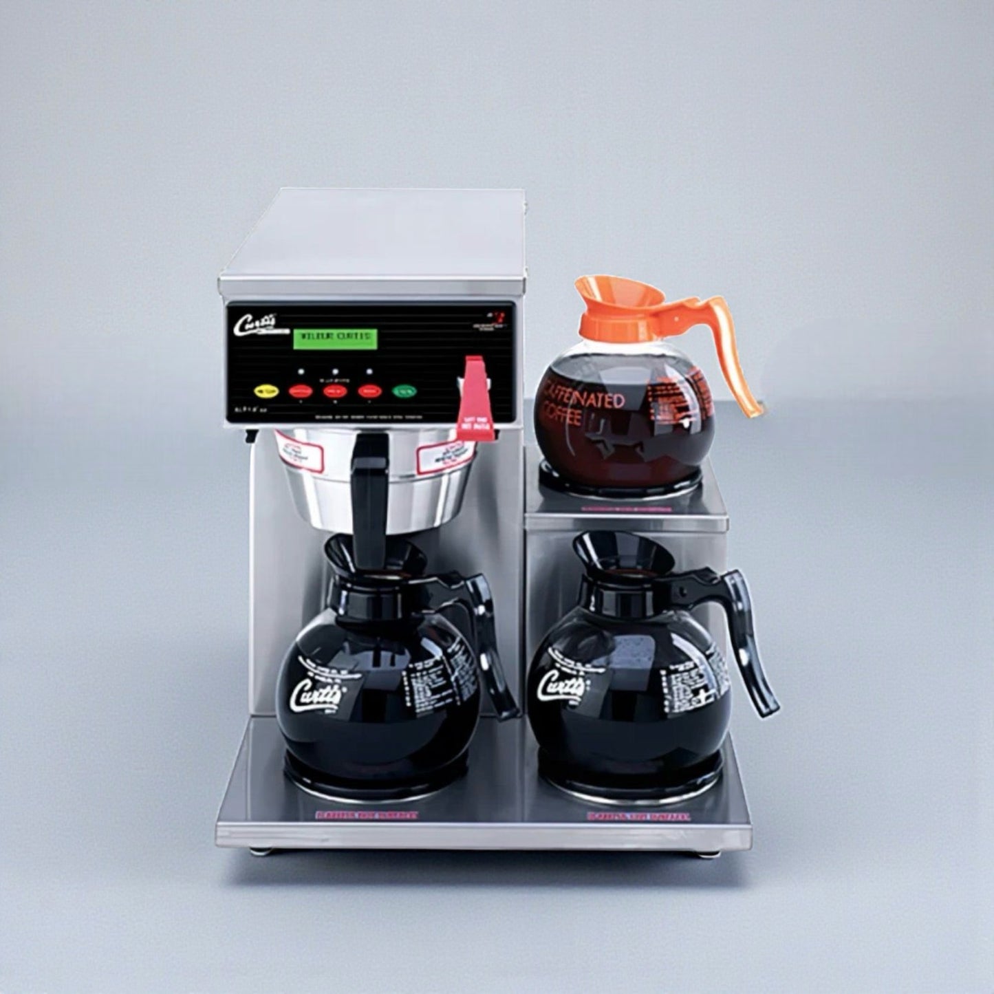 Outstanding Condition – Curtis ALPHA-IIIS / ALP3GTR63A000 – Commercial Automatic Decanter Coffee Brewer – 3 Warmers – 120V – Fully Tested & Operational!