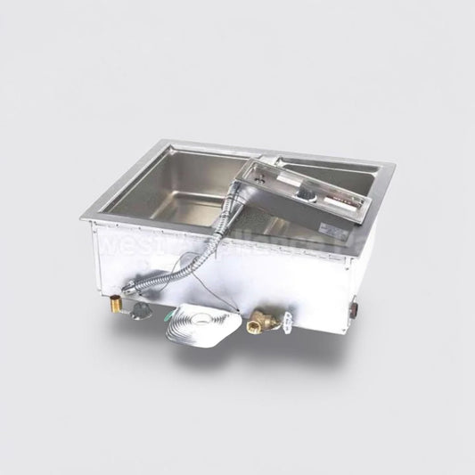 Brand New – Wells 5P-MOD200TDM – Two-Well Top-Mount Drop-In Food Warmer – Thermostatic Controls, Drains & Manifold – 208/240V!