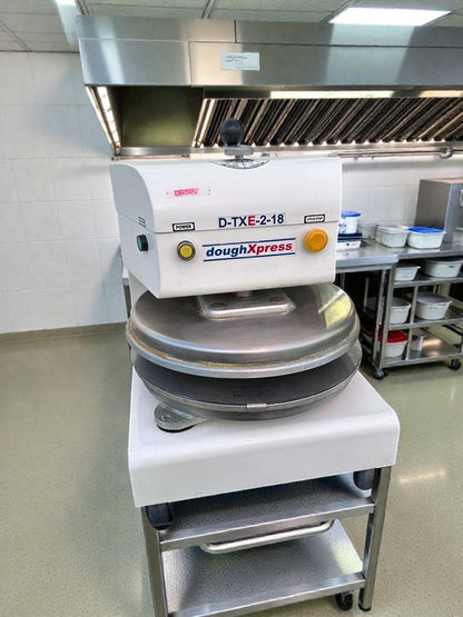 Excellent Condition – DoughXpress D-TXE-2-18W LV – Commercial Dough Press – 18" – 208-240V / 1Ph – Made in USA – Fully Tested & Operational!