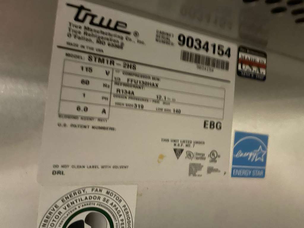 Top-Tier Condition – True Commercial Reach-In Refrigerator – 115V / Single Phase – Fully Tested & Working!