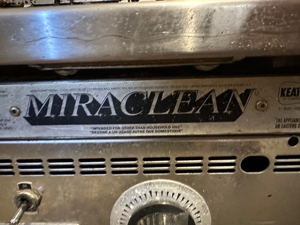 High-Grade Condition – Keating 72x30 MIRACLEAN – 72" Heavy-Duty Commercial Gas Griddle with Top-Side Cooker Attachments – 180,000 BTU – Fully Tested & Operational!