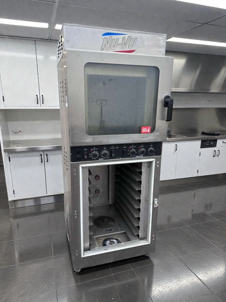Excellent Condition – Nu-Vu OP-4/8M Commercial Oven & Proofer Combo – 208V – ETL & NSF Listed – Fully Tested & Operational!