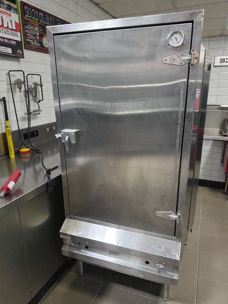 Premium Condition – Commercial Stainless Steel Smoker / Heated Holding Cabinet – Gas – NSF Certified – Fully Tested & Operational!