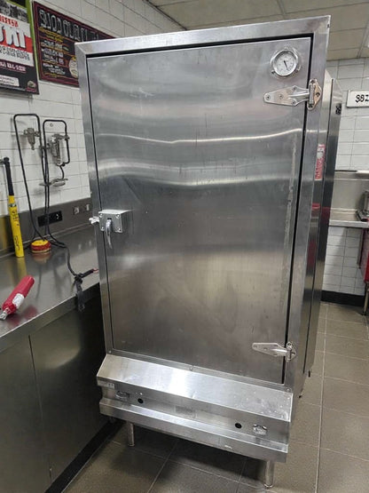 Premium Condition – Commercial Stainless Steel Smoker / Heated Holding Cabinet – Gas – NSF Certified – Fully Tested & Operational!