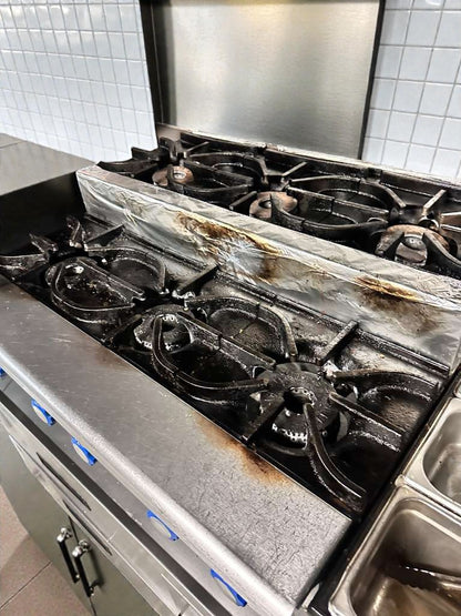 Excellent Condition – Imperial Range IHPA-6-36 – 36” 6-Burner Commercial Countertop Hot Plate – Heavy Duty – Fully Tested & Operational!