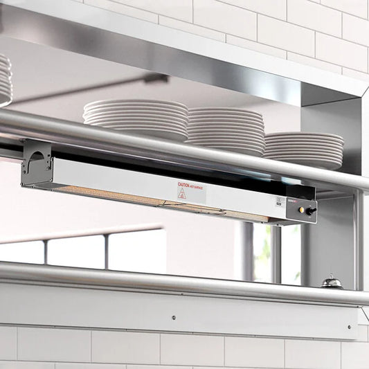 Brand New Condition – ServIt 36” Single Strip Warmer – 120V – 850W – Toggle Control – Model 423SWT36 – Factory Sealed!