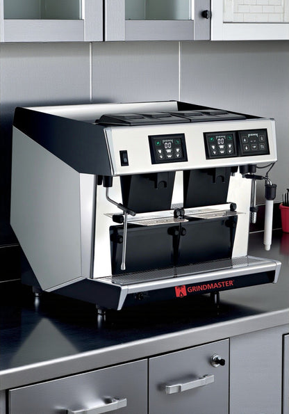 Prime Condition – Grindmaster 1011-008 Pony Series – Four Pod Automatic Espresso Machine – 2 Group – 230V – ETL Listed – Fully Tested & Operational!