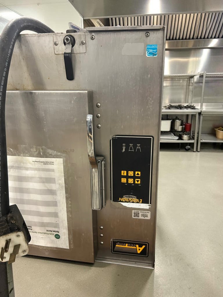 Outstanding Condition – AccuTemp E62083D150 Evolution – 6-Pan Connectionless Countertop Convection Steamer – Boilerless – 15 kW – 208V, 3 Phase – UL Listed – Fully Tested & Operational!