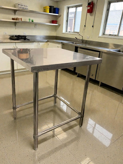 Superb Condition – Stainless Steel Commercial Prep Table – Heavy-Duty – Fully Inspected