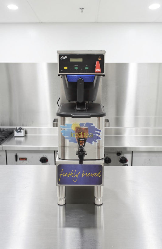 Exceptional Condition – Curtis CBP Low Profile Combo Coffee / Tea Brewer – 120V – G3 Digital Controls – Fully Tested & Operational!