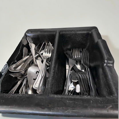 Exceptional Condition – Commercial Stainless Steel Flatware Lot – Restaurant Forks & Spoons – Bulk Set – Fully Serviceable!