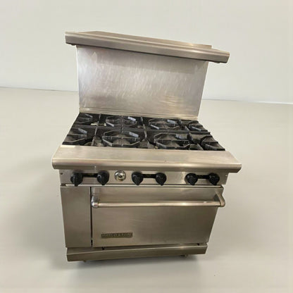 Excellent Condition – American Range Commercial 6-Burner Gas Range w/ Oven – Fully Tested & Working!