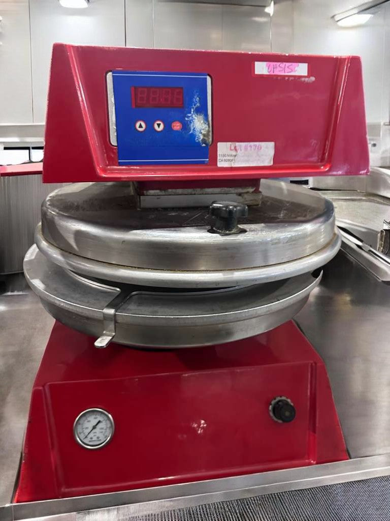 Excellent Condition – Commercial Electric Dough Press / Tortilla Press – Digital Controls – Fully Tested & Operational!