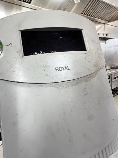 Dependable Condition – Royal TimeMaster TC100 – Electronic Employee Time Clock – Automatic Card Printing – Battery Backup – 115V