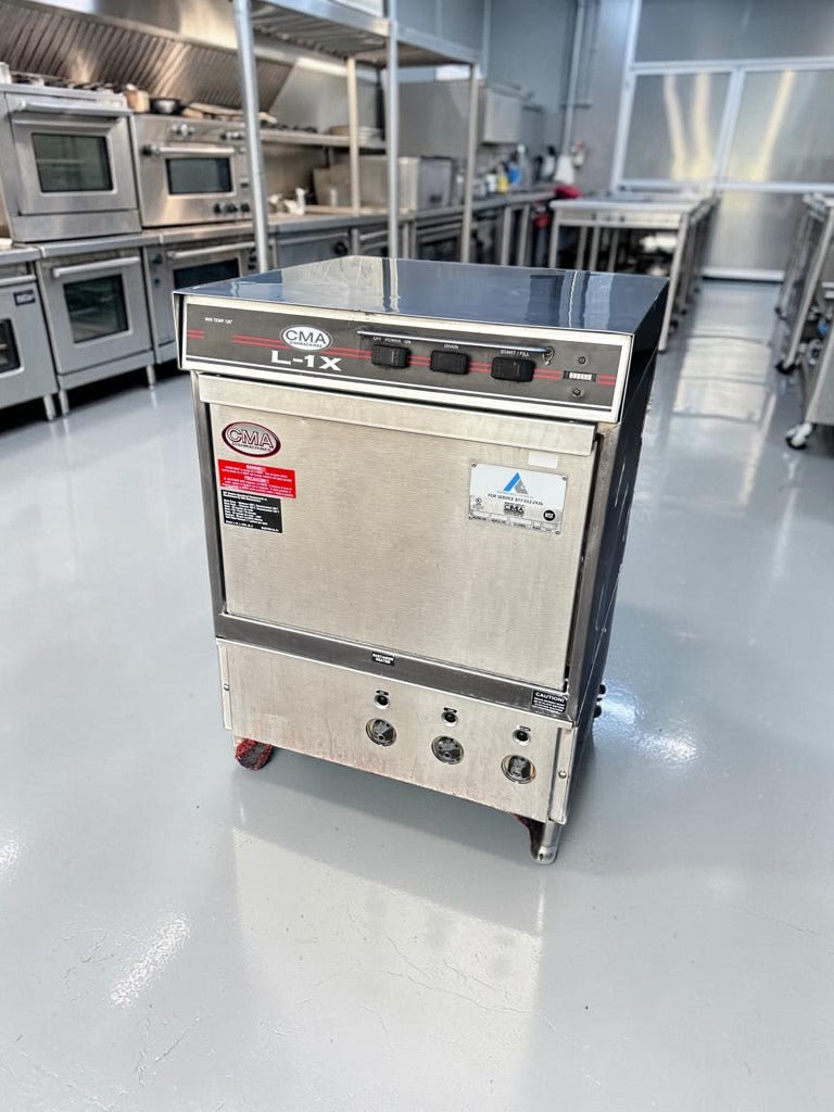 Well-Maintained Condition – CMA Dishmachines L-1X W/HTR – 24″ Low-Temperature Undercounter Dishwasher – 30 Racks/Hour, 115V – Fully Tested & Operational!