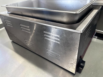 Superior Condition – Kratos 28W-600 – Full-Size 12″ × 20″ Countertop Food Warmer with Angled Display Adapter – 120V – 1200W – Fully Tested & Operational!