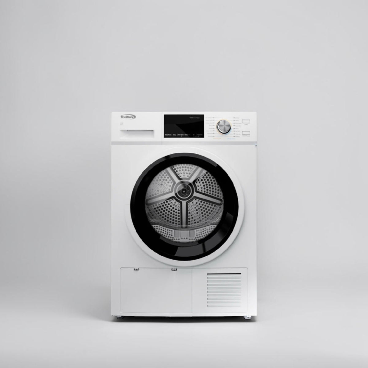 Top-Tier Condition – KoolMore FLD-5CWHP – 24" Ventless Heat Pump Front Load Dryer – 4.4 Cu. Ft. – 240V – New!