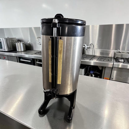 Optimal Condition – FETCO LUXUS LD-15 – 1.5-Gallon Thermal Coffee Dispenser – Stainless Steel – Non-Electric – Fully Tested & Operational!