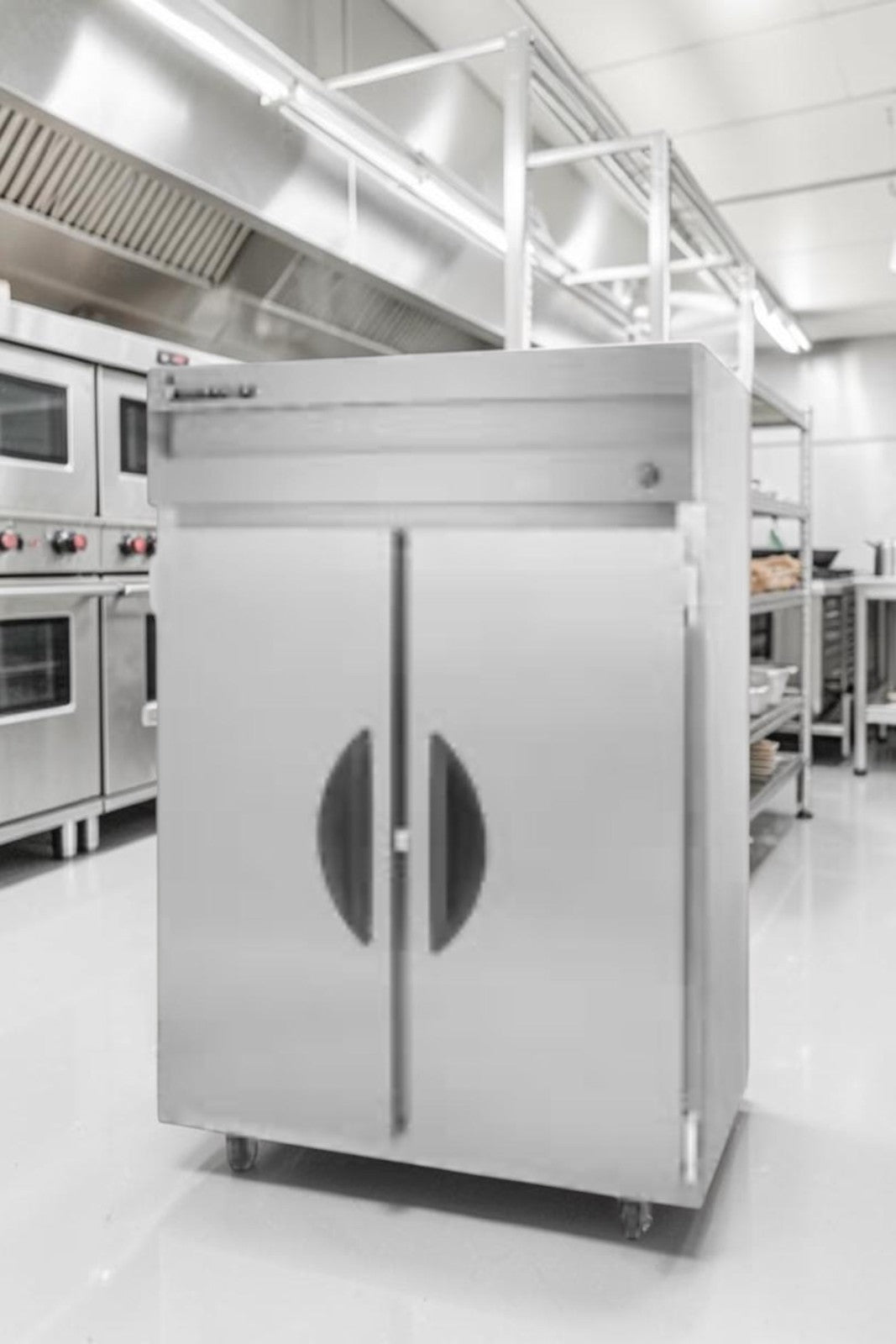 Prime Condition – Victory VR-2 V-Series – 2 Door Commercial Reach-In Refrigerator – Stainless Steel – Fully Tested & Operational!