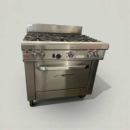 Exceptional Condition – Southbend Commercial Gas Range with Oven – Fully Tested & Working!