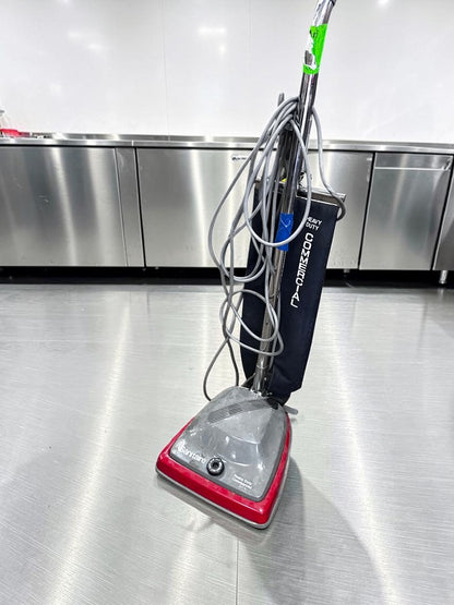 High-Quality Condition – Sanitaire TRADITION Heavy-Duty Commercial Upright Vacuum – 12" Cleaning Path – Shake-Out Bag – Chrome Hood – Fully Tested & Operational!