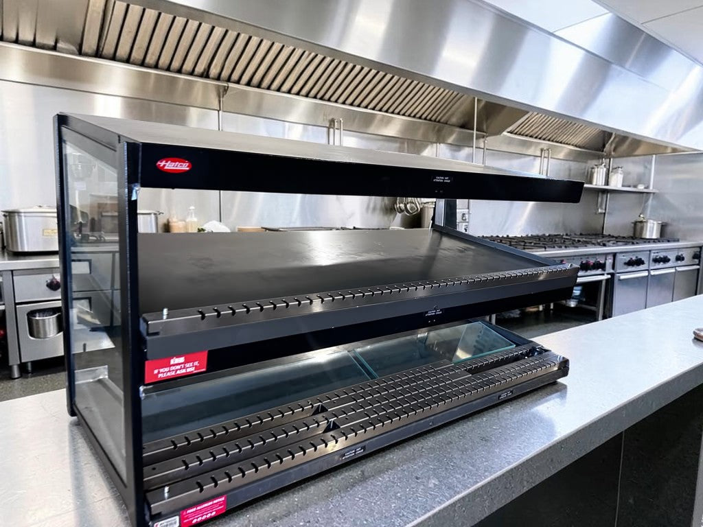 Outstanding Condition – Hatco GRSDS-52D Glo-Ray® – 52" Double-Shelf Heated Merchandiser – Pass-Through Design – 208–240V – UL Listed – Fully Tested & Operational!