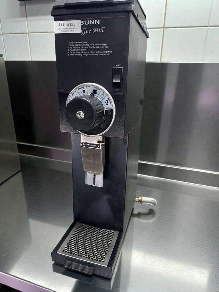 Premium Condition – BUNN G3 HD BLK – Commercial Coffee Grinder – 120V – UL & NSF Listed – Fully Tested & Operational!
